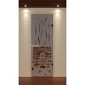 Дверь для сауны стандарт, серия "Парилка", стекло бронзовое